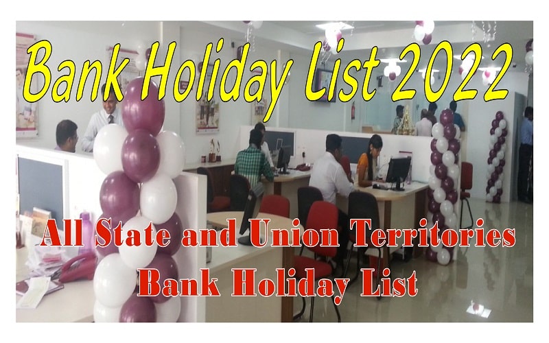 Bank Holidays 2022 Near Ahmedabad Gujarat - PELAJARAN